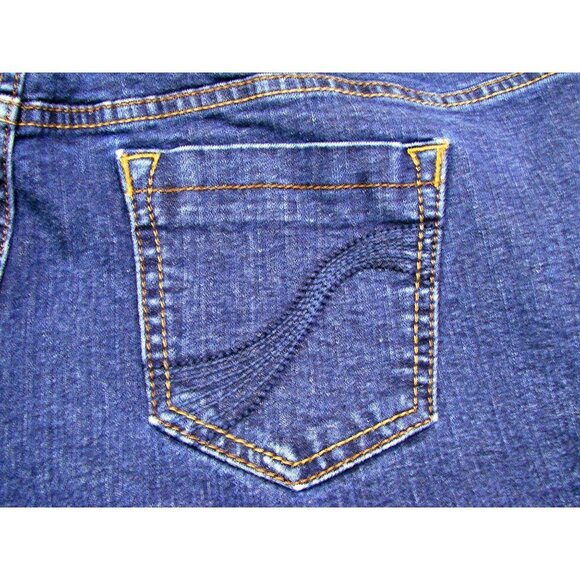 Lane Bryant Straight Fit Slim Bootcut Genius Fit Jeans Medium Wash Size 20 Avera - Picture 7 of 12